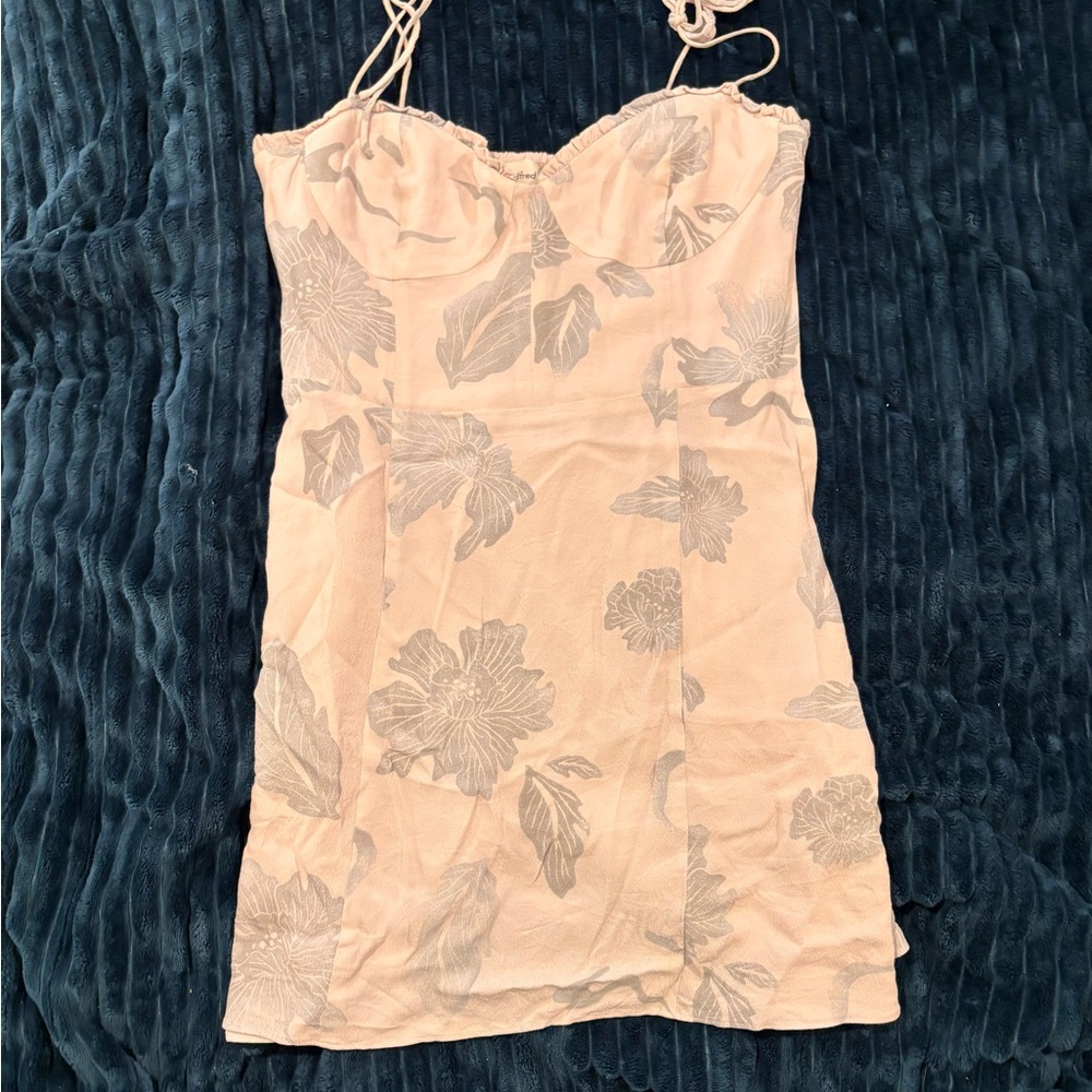 Floral Spaghetti Strap Dress